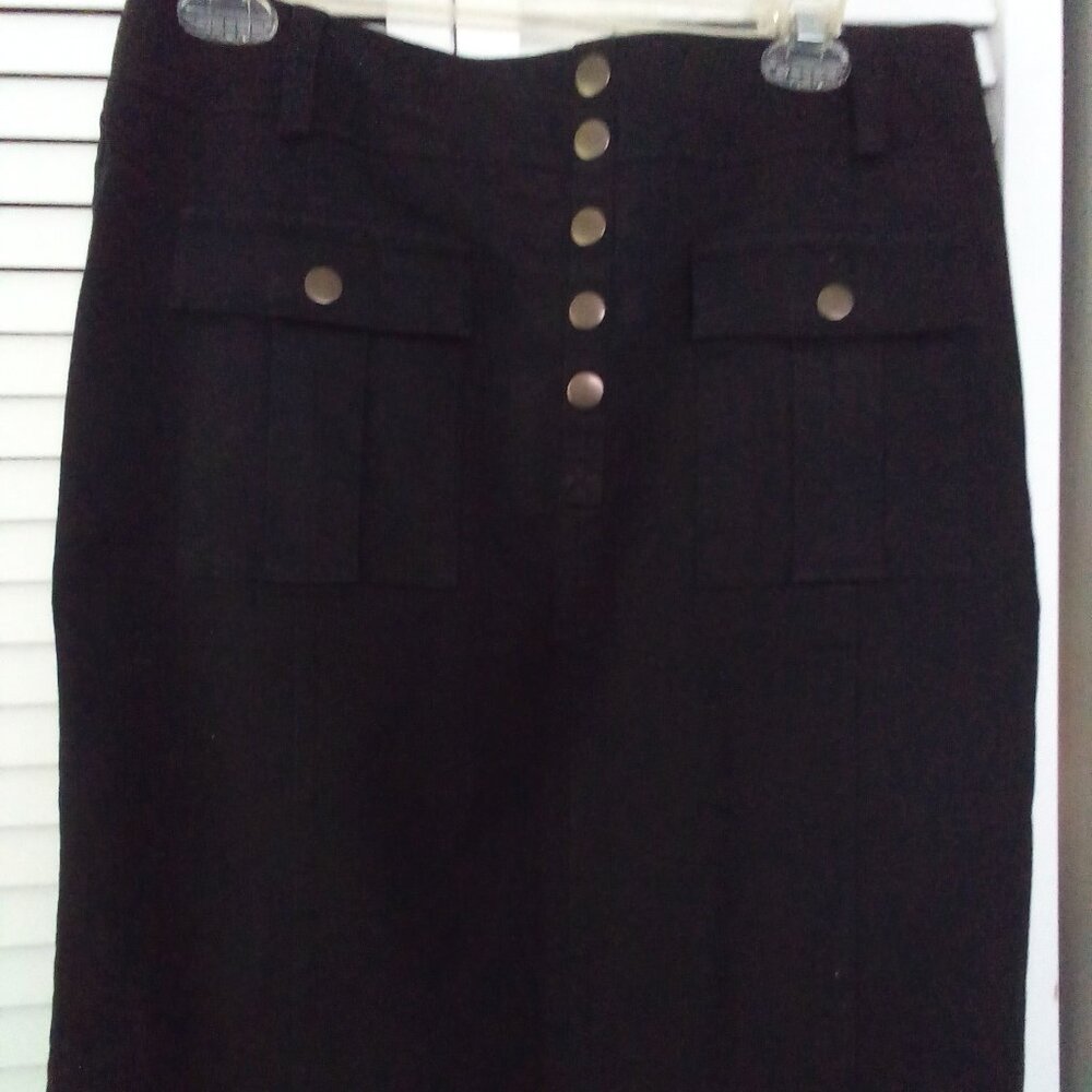 Dana  Bachman black skirt, size 10